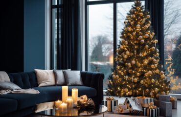 Holiday-decorating-ideas-for-a-living-room