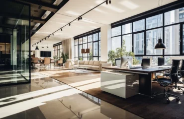 Modern-Office-Interior-with-Open-Floor-Plan-scaled